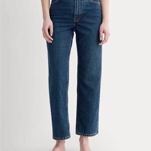 NWT Everlane Way High Jean Dark Indigo Size 31
